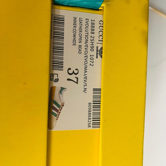 Gazelle 'White Green Red' G - Picture 11 of 11